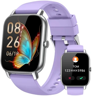 Smart Watches for Men Women, Fitness Tracker with Activity Counter/Sleep Monitor, IP68 Waterproof Smart Watch for Android iPhone iOS Compatible (Lavender, 1.83) Smart Watches for Men Women, Fitness Tracker with Activity Counter/Sleep Monitor, IP68 Waterproof Smart Watch for Android iPhone iOS Compatible (Lavender, 1.83)