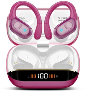 Wireless Earbuds Sports, 75Hrs Bluetooth 5.4 Headphones, Hi-Fi Stereo Bass Over Ear Buds Running Workout Gym, ENC Noise Cancelling Earphones with Earhook, IP-X7 Waterproof Headset for iOS Android Wireless Earbuds Sports, 75Hrs Bluetooth 5.4 Headphones, Hi-Fi Stereo Bass Over Ear Buds Running Workout Gym, ENC Noise Cancelling Earphones with Earhook, IP-X7 Waterproof Headset for iOS Android