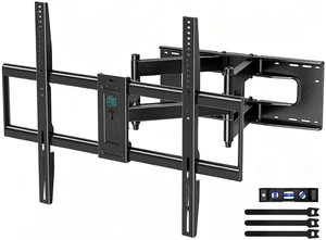 98&100 INCH TV Wall Mount,Heavy Duty Full Motion TV Bracket Preassembled, Holds 220lbs Max Load 300KG Overload Test, 30.2 Extension,Swivel & Tilt, Max Vesa 900x600mm, Fits 12-24" Studs 98&100 INCH TV Wall Mount,Heavy Duty Full Motion TV Bracket Preassembled, Holds 220lbs Max Load 300KG Overload Test, 30.2 Extension,Swivel & Tilt, Max Vesa 900x600mm, Fits 12-24" Studs