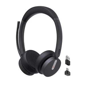BH70 Dual Wireless Headset with Mic for Work, Bluetooth Headphone with Teams Certification, up to 35h Talk Time, 147g All-Day Wearing Comfort, Perfect for Open Office Home Hybrid Work BH70 Dual Wireless Headset with Mic for Work, Bluetooth Headphone with Teams Certification, up to 35h Talk Time, 147g All-Day Wearing Comfort, Perfect for Open Office Home Hybrid Work