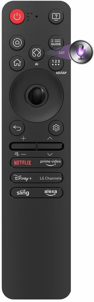 Replacement for LG Remote Control 2025 with AI Button, MR25GA LG Magic Remote Pointer&Voice Bluetooth MR25GN, AKB76046603, C5, B5, G5, M5 Series, One Year Replacement for LG Remote Control 2025 with AI Button, MR25GA LG Magic Remote Pointer&Voice Bluetooth MR25GN, AKB76046603, C5, B5, G5, M5 Series, One Year
