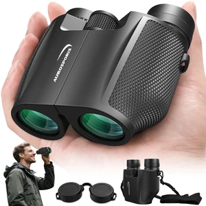 12x32 Compact Binoculars for Adults - Small Binoculars with FMC Lens & BAK4 Prism - Wide 273ft/1000yds Field of View - Easy Focus Binos for Bird Watching Traveling Gifts for Men Women 12x32 Compact Binoculars for Adults - Small Binoculars with FMC Lens & BAK4 Prism - Wide 273ft/1000yds Field of View - Easy Focus Binos for Bird Watching Traveling Gifts for Men Women