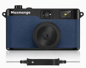D53 Vintage Digital Camera - Retro Digital Camera 12MP Screenless Vintage Camera Disposable Camera Replacement Includes 8GB SD Card Blue D53 Vintage Digital Camera - Retro Digital Camera 12MP Screenless Vintage Camera Disposable Camera Replacement Includes 8GB SD Card Blue