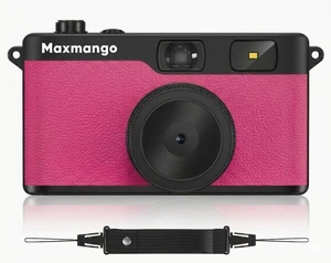 D53 Vintage Digital Camera - Retro Digital Camera 12MP Screenless Vintage Camera Disposable Camera Replacement Includes 8GB SD Card Pink D53 Vintage Digital Camera - Retro Digital Camera 12MP Screenless Vintage Camera Disposable Camera Replacement Includes 8GB SD Card Pink