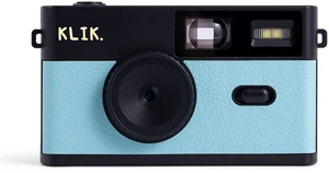 Klik Screen-Free Digital Camera | Stay Present & Capture Retro Photos | 3 Vintage Film-Style Filters, 500 Shots Per Charge, Built-in Flash, USB-C Photo Transfer, Rechargeable (Blue) Klik Screen-Free Digital Camera | Stay Present & Capture Retro Photos | 3 Vintage Film-Style Filters, 500 Shots Per Charge, Built-in Flash, USB-C Photo Transfer, Rechargeable (Blue)