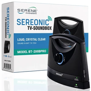 Portable Wireless TV Speakers for Smart TV - Ideal for TV Watching Without The Blaring Volume - Wireless Speakers for TV Designed for Hard of Hearing, Elderly, and Seniors - 100ft Range Portable Wireless TV Speakers for Smart TV - Ideal for TV Watching Without The Blaring Volume - Wireless Speakers for TV Designed for Hard of Hearing, Elderly, and Seniors - 100ft Range