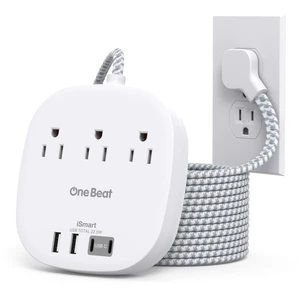 Extension Cord 10 Ft, 22.5W/4.5A Surge Protector Power Strip 10Ft Long Cord 3 Outlets 4 USB Ports (2 USBC), Desktop Charging Station Power Strip Long Cord for Home Office College Dorm Essentials Extension Cord 10 Ft, 22.5W/4.5A Surge Protector Power Strip 10Ft Long Cord 3 Outlets 4 USB Ports (2 USBC), Desktop Charging Station Power Strip Long Cord for Home Office College Dorm Essentials