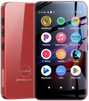 G5 MP3 Player with Bluetooth and WiFi, 160GB Player with Spotify, Spotify Kids, Pandora, Play Store, Parental Manager App, Calm, 4" HD Full Touch Screen MP4 Music Player for Kids (Red) G5 MP3 Player with Bluetooth and WiFi, 160GB Player with Spotify, Spotify Kids, Pandora, Play Store, Parental Manager App, Calm, 4" HD Full Touch Screen MP4 Music Player for Kids (Red)
