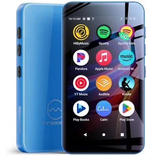 G5 MP3 Player with Bluetooth and WiFi, 160GB Player with Spotify, Spotify Kids, Pandora, Play Store, Parental Manager App, Calm, 4" HD Full Touch Screen MP4 Music Player for Kids (Blue) G5 MP3 Player with Bluetooth and WiFi, 160GB Player with Spotify, Spotify Kids, Pandora, Play Store, Parental Manager App, Calm, 4" HD Full Touch Screen MP4 Music Player for Kids (Blue)