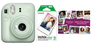Instax Mini 12 Green Bundle includes 1 - 10pk Instax Mini White Border Film Instax Mini 12 Green Bundle includes 1 - 10pk Instax Mini White Border Film
