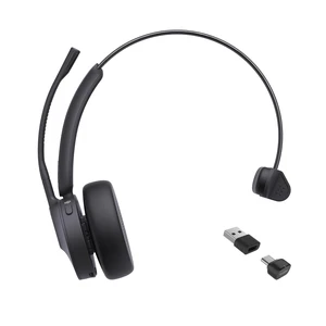 BH70 Mono Teams Wireless Headset with Mic for Work, Microsoft Teams Certified Bluetooth Headphone for 35h Calling, 91g All-Day Wearing Comfort, Perfect for Open Office, USB-C/A BH70 Mono Teams Wireless Headset with Mic for Work, Microsoft Teams Certified Bluetooth Headphone for 35h Calling, 91g All-Day Wearing Comfort, Perfect for Open Office, USB-C/A