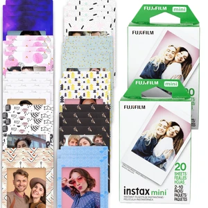 Instax Mini Film 2 Twin Pack Bundled with 40 Moshify Sticker Frame Instax Mini Film 2 Twin Pack Bundled with 40 Moshify Sticker Frame