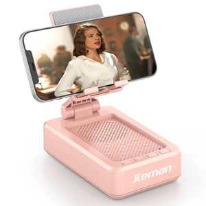 Bluetooth Speaker with Cell Phone Stand,Gifts for Men Tech Gadgets Big Sound & Clear Bass, Wireless Audio Speaker Stand for iPhone/Android, Foldable Adjustable Phone Holder for Home Office Bluetooth Speaker with Cell Phone Stand,Gifts for Men Tech Gadgets Big Sound & Clear Bass, Wireless Audio Speaker Stand for iPhone/Android, Foldable Adjustable Phone Holder for Home Office