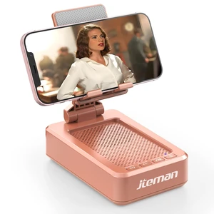 Bluetooth Speaker with Cell Phone Stand,Gifts for Men Tech Gadgets Big Sound & Clear Bass, Wireless Audio Speaker Stand for iPhone/Android, Foldable Adjustable Phone Holder for Home Office Bluetooth Speaker with Cell Phone Stand,Gifts for Men Tech Gadgets Big Sound & Clear Bass, Wireless Audio Speaker Stand for iPhone/Android, Foldable Adjustable Phone Holder for Home Office