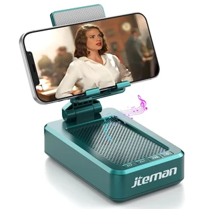 Bluetooth Speaker with Cellphone Stand,Gifts for Men Tech Gadgets Big Sound & Clear Bass, Wireless Audio Speaker Stand for iPhone/Android, Foldable Adjustable Phone Holder for Home Office Bluetooth Speaker with Cellphone Stand,Gifts for Men Tech Gadgets Big Sound & Clear Bass, Wireless Audio Speaker Stand for iPhone/Android, Foldable Adjustable Phone Holder for Home Office