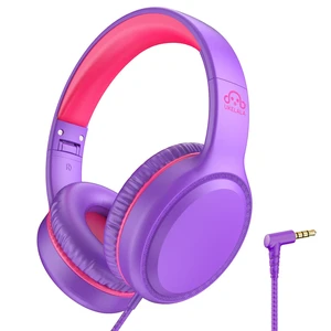 U2 Wired Headphones for Kids for School Boys Girls w/ 3.5mm Jack Foldable Lightweight Corded Head Phones On-Ear Compatible with Chromebooks Laptop Phones for Youth Student Child Purple U2 Wired Headphones for Kids for School Boys Girls w/ 3.5mm Jack Foldable Lightweight Corded Head Phones On-Ear Compatible with Chromebooks Laptop Phones for Youth Student Child Purple