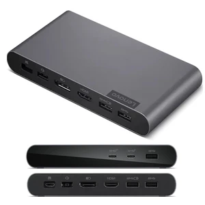 Docking Station USB-C Universal Business Dock Dual Display (1 DP 1.4 & 1 HDMI 2.0) 65W Charging for Laptop (90W Power Adapter Included) 3X USB-A & 2X USB-C Ports Windows Compatible Docking Station USB-C Universal Business Dock Dual Display (1 DP 1.4 & 1 HDMI 2.0) 65W Charging for Laptop (90W Power Adapter Included) 3X USB-A & 2X USB-C Ports Windows Compatible