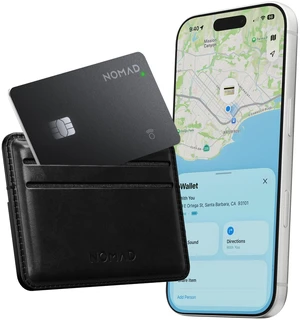 Tracking Card Pro Black, Premium Wallet Tracker with Apple Find My, 16-Month Battery Life, IPX7 Waterproof, Polycarbonate and Aluminum Design, TSA Approved, Wireless Rechargeable, iOS Only Tracking Card Pro Black, Premium Wallet Tracker with Apple Find My, 16-Month Battery Life, IPX7 Waterproof, Polycarbonate and Aluminum Design, TSA Approved, Wireless Rechargeable, iOS Only