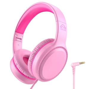 U2 Wired Headphones for Kids for School Boys Girls w/ 3.5mm Jack Foldable Lightweight Corded Head Phones On-Ear Compatible with Chromebooks Laptop Phones for Youth Student Child Pink U2 Wired Headphones for Kids for School Boys Girls w/ 3.5mm Jack Foldable Lightweight Corded Head Phones On-Ear Compatible with Chromebooks Laptop Phones for Youth Student Child Pink