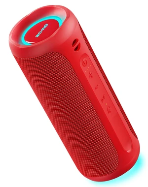 Portable Bluetooth Speaker, Waterproof IPX7, 25W Loud Wirelss Speaker Big Audio and Punchy Bass, LED Light with TWS Pairing, 16H Playtime, Outdoor for Party, Beach, Travel, Girls Gifts - Red Portable Bluetooth Speaker, Waterproof IPX7, 25W Loud Wirelss Speaker Big Audio and Punchy Bass, LED Light with TWS Pairing, 16H Playtime, Outdoor for Party, Beach, Travel, Girls Gifts - Red