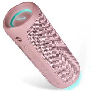 Outdoor Wireless Portable Bluetooth Speaker, Waterproof Speaker - Pink 25W Loud Sound, Bassboom Technology, IPX7, TWS Pairing, Built-in Mic, 16H Playtime with Lights for Pool, Beach, Gift Outdoor Wireless Portable Bluetooth Speaker, Waterproof Speaker - Pink 25W Loud Sound, Bassboom Technology, IPX7, TWS Pairing, Built-in Mic, 16H Playtime with Lights for Pool, Beach, Gift