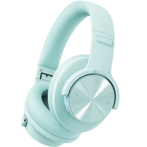 B8 Wireless Bluetooth Headphones, 120H Playtime, 3EQ Modes, Cyan Over-Ear, Built-in Microphone, Multipoint Connection, Foldable, Button & Touch Controls, for Travel Home Office Phone PC B8 Wireless Bluetooth Headphones, 120H Playtime, 3EQ Modes, Cyan Over-Ear, Built-in Microphone, Multipoint Connection, Foldable, Button & Touch Controls, for Travel Home Office Phone PC