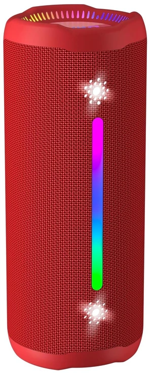 Bluetooth Speaker, Portable Wireless, IPX7 Waterproof, Powerful 35W Sound, 24H Playtime, Dual Pairing, Active Bass, Colorful Lights, Bluetooth 5.3, Outdoor Speakers for Home/Party/Beach, Red Bluetooth Speaker, Portable Wireless, IPX7 Waterproof, Powerful 35W Sound, 24H Playtime, Dual Pairing, Active Bass, Colorful Lights, Bluetooth 5.3, Outdoor Speakers for Home/Party/Beach, Red