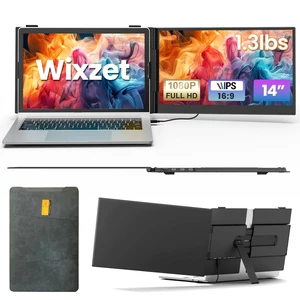 Laptop Screen Extender, Ultra-Thin 14" FHD 1080P Portable Monitor IPS Display, Portable Monitor for 13"-17" Laptop, 1.3lbs Lightweight Dual Monitor, Plug & Play for Wins/Mac/Android/Chrome Laptop Screen Extender, Ultra-Thin 14" FHD 1080P Portable Monitor IPS Display, Portable Monitor for 13"-17" Laptop, 1.3lbs Lightweight Dual Monitor, Plug & Play for Wins/Mac/Android/Chrome