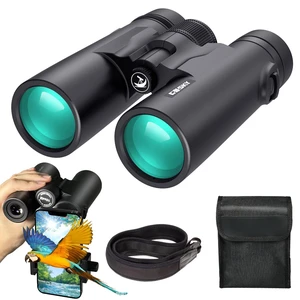 10x42 Binoculars for Adults High Powered with Phone Adapter & Tripod Super Bright, BAK4 Prism, IPX7 Waterproof Binoculars, for Bird Watching Hunting Cruise Safari Travel Outdoor Sports Concert 10x42 Binoculars for Adults High Powered with Phone Adapter & Tripod Super Bright, BAK4 Prism, IPX7 Waterproof Binoculars, for Bird Watching Hunting Cruise Safari Travel Outdoor Sports Concert
