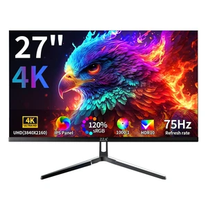 27 inch 4K UHD Monitor,75Hz Refresh Rate,HDR10,HDMI 2.0×2/DP 1.2×2,Compatible with Wall Mounting,Ideal for Business & Office Work 27 inch 4K UHD Monitor,75Hz Refresh Rate,HDR10,HDMI 2.0×2/DP 1.2×2,Compatible with Wall Mounting,Ideal for Business & Office Work
