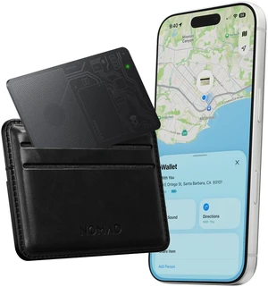 Tracking Card Air Black V2, Slim Card Tracker with IPX7 Waterproof and Dust Proof, Compatible with Apple Find My, TSA Approved, 7-Month Battery, Wireless Rechargeable, iOS Only Tracking Card Air Black V2, Slim Card Tracker with IPX7 Waterproof and Dust Proof, Compatible with Apple Find My, TSA Approved, 7-Month Battery, Wireless Rechargeable, iOS Only