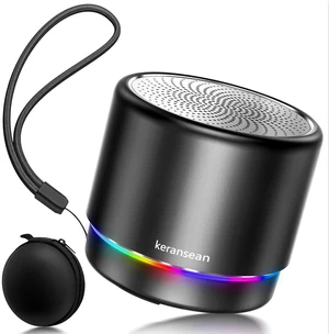 Portable Bluetooth Speaker Case Packed, Mini Speaker, Noise Mic 12H Battery Life, Metal Cover,TWS Pairing, Wireless Speaker with RGB Lights for Home/Travel/Outdoor/Car/Beach by Music Lovers Portable Bluetooth Speaker Case Packed, Mini Speaker, Noise Mic 12H Battery Life, Metal Cover,TWS Pairing, Wireless Speaker with RGB Lights for Home/Travel/Outdoor/Car/Beach by Music Lovers