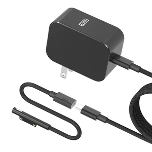 New 65W Surface Pro ChargerMicrosoft Surface Charge Compatible with Surface Pro 12/11/10/9/8/7+/7/6/5/4/X Power Adapter, Microsoft Surface Book 1 2 3, Both Microsoft Surface Laptop/Tablet New 65W Surface Pro ChargerMicrosoft Surface Charge Compatible with Surface Pro 12/11/10/9/8/7+/7/6/5/4/X Power Adapter, Microsoft Surface Book 1 2 3, Both Microsoft Surface Laptop/Tablet