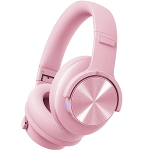 B8 Wireless Bluetooth Headphones, 120H Playtime, 3EQ Modes, Pink Over-Ear, Built-in Microphone, Multipoint Connection, Foldable, Button & Touch Controls, for Travel Home Office Phone PC B8 Wireless Bluetooth Headphones, 120H Playtime, 3EQ Modes, Pink Over-Ear, Built-in Microphone, Multipoint Connection, Foldable, Button & Touch Controls, for Travel Home Office Phone PC