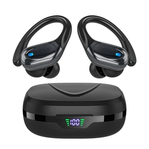 Wireless Earbuds, Sports Bluetooth Headphones, 80Hrs Playtime Ear Buds with LED Power Display, Noise Canceling Headset, IPX7 Waterproof Earphones for Workout/Running Wireless Earbuds, Sports Bluetooth Headphones, 80Hrs Playtime Ear Buds with LED Power Display, Noise Canceling Headset, IPX7 Waterproof Earphones for Workout/Running