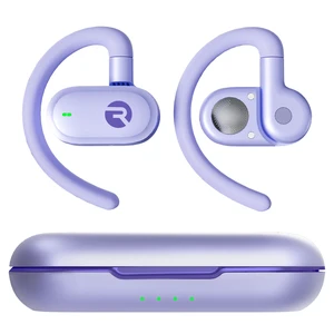 Fitness Open Ear Earbuds Open Ear Headphones, Earbuds Wireless Bluetooth, Running Headphones, Sweat & Water-Resistant Earphones, 40 Hours Battery Life (Purple) Fitness Open Ear Earbuds Open Ear Headphones, Earbuds Wireless Bluetooth, Running Headphones, Sweat & Water-Resistant Earphones, 40 Hours Battery Life (Purple)