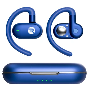 Fitness Open Ear Earbuds - Wireless, Water-Resistant, 40H (Blue) Open-Ear Clip Design, Lightweight Fitness Open Ear Earbuds - Wireless, Water-Resistant, 40H (Blue) Open-Ear Clip Design, Lightweight