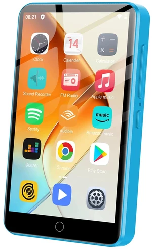 MP3 Player with Bluetooth and WiFi, 80GB Storage & Android OS, 4" Touch Screen, FM Radio, Kids MP3 & MP4 Player with Spotify Google Play Store, Portable Media Player MP3 Player with Bluetooth and WiFi, 80GB Storage & Android OS, 4" Touch Screen, FM Radio, Kids MP3 & MP4 Player with Spotify Google Play Store, Portable Media Player