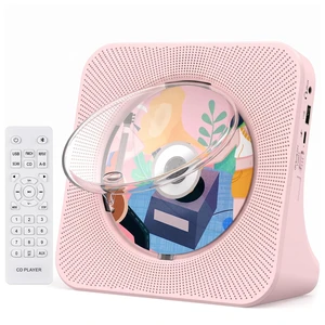 Portable CD Player with Bluetooth for Home, Hi-Fi Speaker,FM Radio Plug-in desktop use,2-way Bluetooth mode, 3W speakers,Remote control,sleep timer, A-B repeat,USB/AUX,headphone jack Portable CD Player with Bluetooth for Home, Hi-Fi Speaker,FM Radio Plug-in desktop use,2-way Bluetooth mode, 3W speakers,Remote control,sleep timer, A-B repeat,USB/AUX,headphone jack