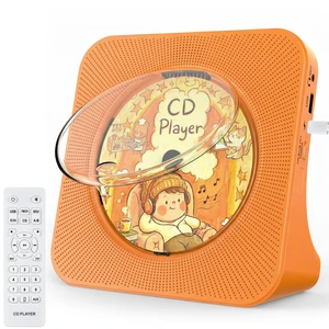 Portable CD Player with Bluetooth, CD Player with Speaker for Home Plug-in desktop use,2-way Bluetooth mode, 3W speakers, FM radio, sleep timer, A-B repeat,USB/AUX Portable CD Player with Bluetooth, CD Player with Speaker for Home Plug-in desktop use,2-way Bluetooth mode, 3W speakers, FM radio, sleep timer, A-B repeat,USB/AUX