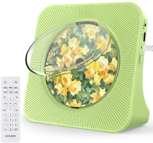 Portable CD Player with Bluetooth, CD Player with Speaker for Home Plug-in desktop use,2-way Bluetooth mode, 3W speakers, FM radio, sleep timer, A-B repeat,USB/AUX Portable CD Player with Bluetooth, CD Player with Speaker for Home Plug-in desktop use,2-way Bluetooth mode, 3W speakers, FM radio, sleep timer, A-B repeat,USB/AUX