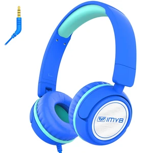 V1 Kids Headphones, Wired Stereo Foldable Tangle-Free 3.5mm Adjustable On-Ear Headphones for Kids for School/Toddlers/Childrens/Teens/Boys/Girls/Ipad/Tablet/Kindle/Phones/Travel/Plane (Blue-RV) V1 Kids Headphones, Wired Stereo Foldable Tangle-Free 3.5mm Adjustable On-Ear Headphones for Kids for School/Toddlers/Childrens/Teens/Boys/Girls/Ipad/Tablet/Kindle/Phones/Travel/Plane (Blue-RV)