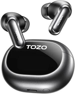 NC20 Active Noise Cancelling Wireless Earbuds LDAC Hi-Res Bluetooth 6 Mics AI Call Ear Buds 80H Playtime, Dual Pairing, 32 EQ via App, IPX8 Waterproof, Wireless Charging Case Glossy Black NC20 Active Noise Cancelling Wireless Earbuds LDAC Hi-Res Bluetooth 6 Mics AI Call Ear Buds 80H Playtime, Dual Pairing, 32 EQ via App, IPX8 Waterproof, Wireless Charging Case Glossy Black