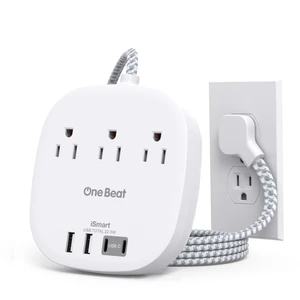 Cruise Ship Travel Essentials, 1Ft Short Extention Cord, 22.5W/4.5A, White 3 Outlets 4 USB Ports (2 USB C) Cruise Approved Power Strip Flat Plug No Surge Protection, Dorm Room Desktop Charging Station Cruise Ship Travel Essentials, 1Ft Short Extention Cord, 22.5W/4.5A, White 3 Outlets 4 USB Ports (2 USB C) Cruise Approved Power Strip Flat Plug No Surge Protection, Dorm Room Desktop Charging Station