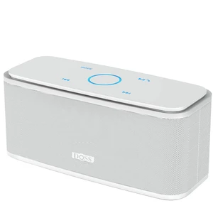 SoundBox Touch Wireless Bluetooth Speaker-12W HD Sound with Rich Bass Portable & Small Design, IPX5 Waterproof, 20H Playtime, Handsfree, House, Office Desktop, Bedroom, Indoor Use, White SoundBox Touch Wireless Bluetooth Speaker-12W HD Sound with Rich Bass Portable & Small Design, IPX5 Waterproof, 20H Playtime, Handsfree, House, Office Desktop, Bedroom, Indoor Use, White