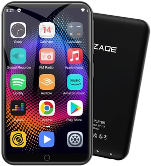 MP3 Player with Bluetooth and WiFi, 16GB Music Player with Spotify,Pandora,4" Touch Screen Android MP4 MP3 Player for Kids with Audible MP3 Player with Bluetooth and WiFi, 16GB Music Player with Spotify,Pandora,4" Touch Screen Android MP4 MP3 Player for Kids with Audible