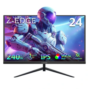 Z-Edge 24 inch 240Hz 144Hz Gaming Monitor, FHD 1080p, IPS PC Gaming MPRT 1ms, 350nits, 16.7M Colors, 99% sRGB, UG24PJ Frameless Bezel, DP x1, HDMI x1(Black) Z-Edge 24 inch 240Hz 144Hz Gaming Monitor, FHD 1080p, IPS PC Gaming MPRT 1ms, 350nits, 16.7M Colors, 99% sRGB, UG24PJ Frameless Bezel, DP x1, HDMI x1(Black)