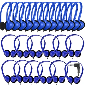 100 Pack Classroom Headphones Bulk for Kids School Class Set Headsets for Students Teens Toddler Childeren and Adults, Wholesale 3.5mm Pulg Wired Earphones-Upgrade (Dark Blue, 100 Pack) 100 Pack Classroom Headphones Bulk for Kids School Class Set Headsets for Students Teens Toddler Childeren and Adults, Wholesale 3.5mm Pulg Wired Earphones-Upgrade (Dark Blue, 100 Pack)