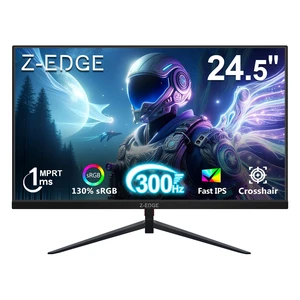 Z-Edge 24.5 inch 300Hz 280Hz 240Hz Gaming Monitor,FHD 1080p, MPRT 1ms UG25S IPS Monitor Gaming, PC Computer Monitor, 16.7M Colors, DP x2, HDMI x2, for Business,Gaming Z-Edge 24.5 inch 300Hz 280Hz 240Hz Gaming Monitor,FHD 1080p, MPRT 1ms UG25S IPS Monitor Gaming, PC Computer Monitor, 16.7M Colors, DP x2, HDMI x2, for Business,Gaming