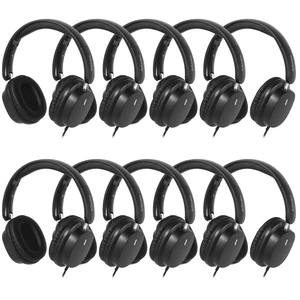 Kids Wired Headphones for School, 10-Pack, Foldable with Mic Stereo sound, Comfortable over-ear fit, Foldable design, 3.5 mm jack, Ideal for classrooms, iPads, tablets and computers Kids Wired Headphones for School, 10-Pack, Foldable with Mic Stereo sound, Comfortable over-ear fit, Foldable design, 3.5 mm jack, Ideal for classrooms, iPads, tablets and computers